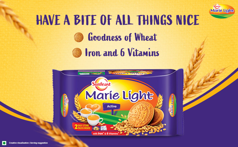 Sunfeast Marie Light Active 250g | Unique