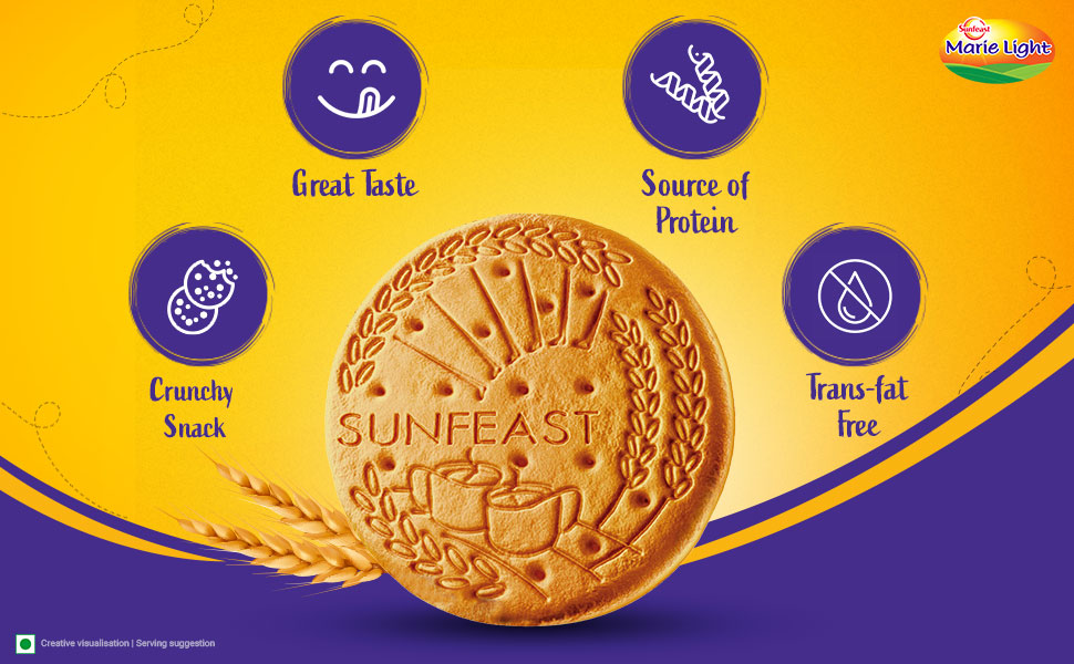 Sunfeast Marie Light Active 250g | Unique