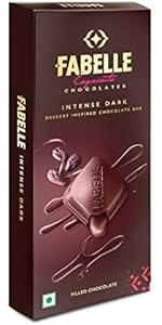 Fabelle Loaded Secret, 33% Whole Visible Almonds in Luxury Milk Chocolate Bar 114g