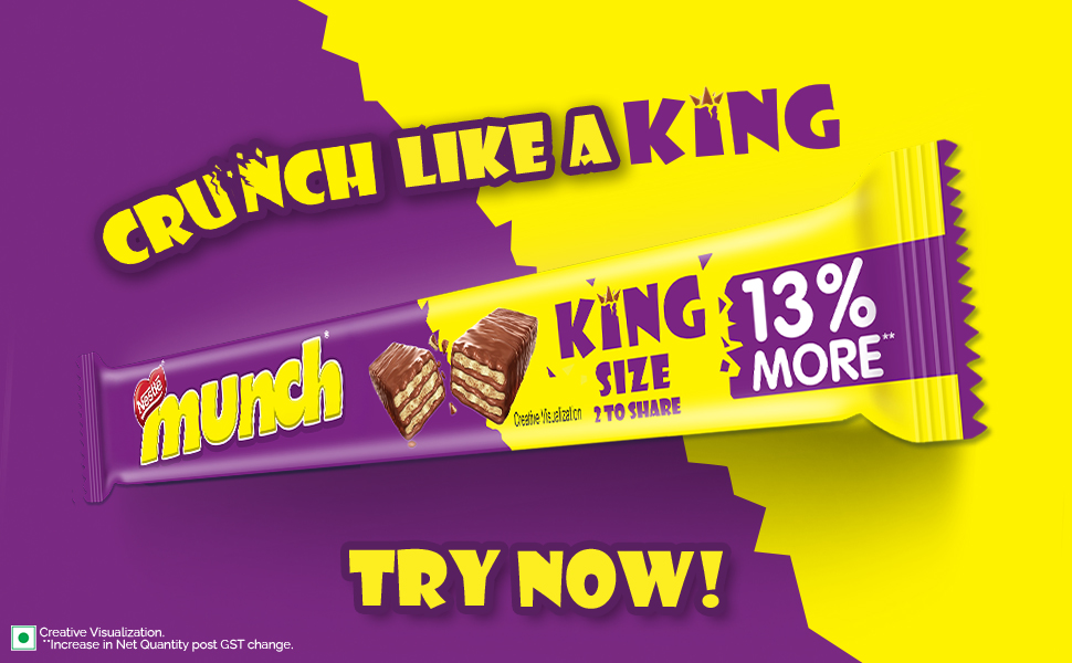 Nestle Munch Maha Choco Taste,(42 units,18g) x 2