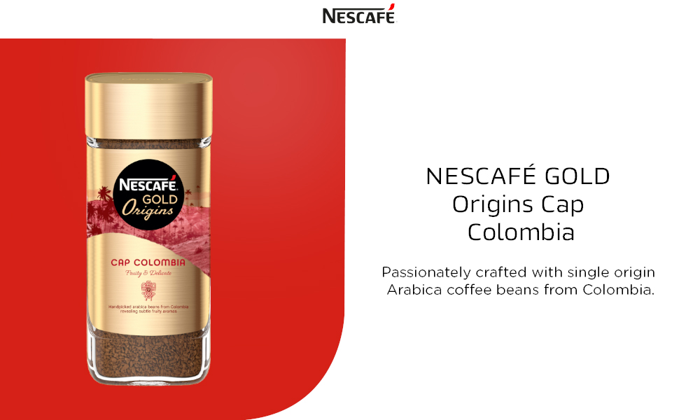 Nescafe Cap Colombia Ground Coffee, 3.53 oz / 100 g