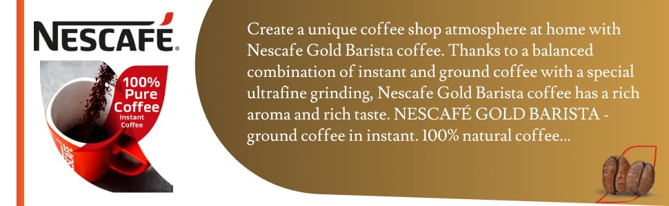 Nescafé Gold Barista Coffee, 85 g