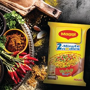 Nestle Maggi 2-Minute Instant Noodles, Masala 