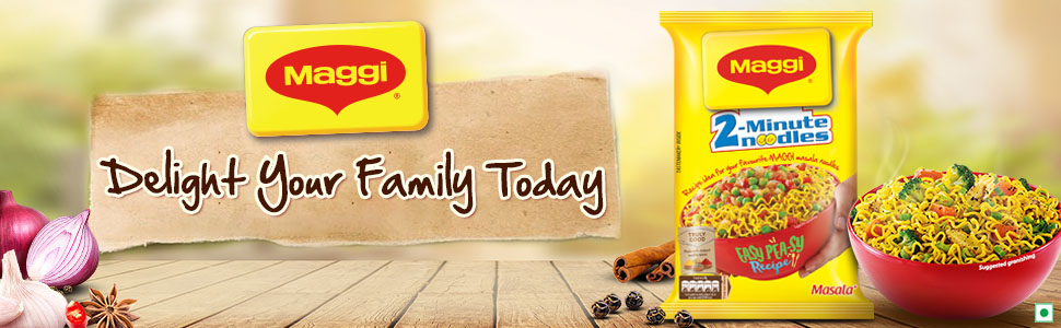 Nestle Maggi 2-Minute Instant Noodles, Masala 