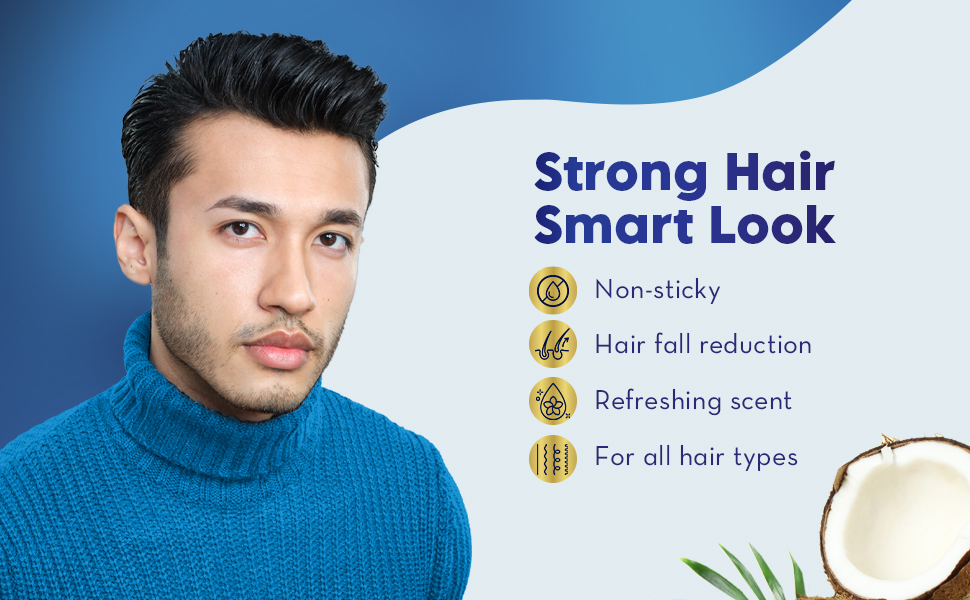 Parachute Hair Cream for Men,Anti Hairfall |Hair Cream After Shower Oil Replacement Hair Cream100g..UNIQUE
