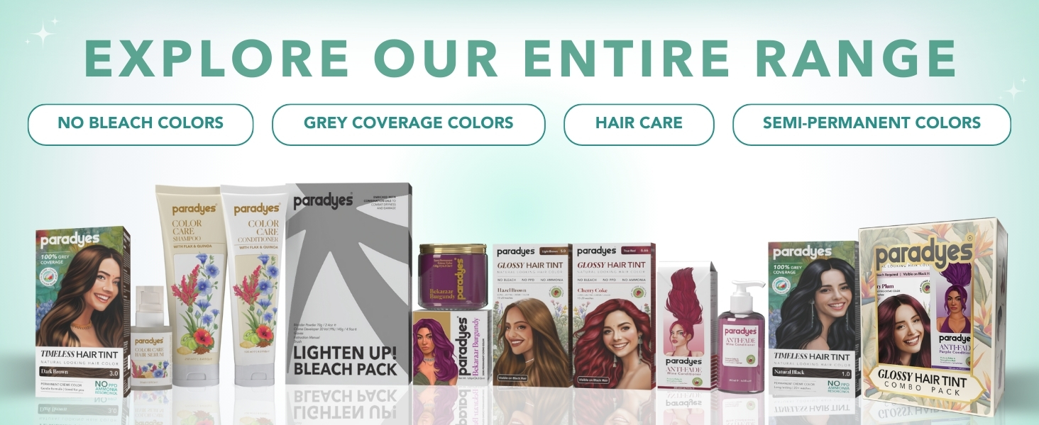 Paradyes Earthy Colors Sample Box