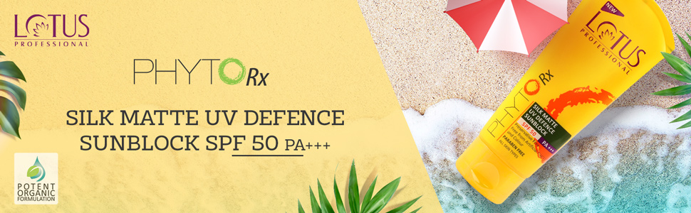 Lotus Professional PHYTORX SILK MATTE UV DEFENCE SUNBLOCK SPF 50