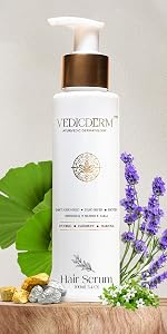 VEDICDERM Psoréa Cream with 2% Bakuchi Extract Skin Barrier Repair | Itching and Dryness Control | Natural, Chemical Free Formula for Psoriatic skin (200ml, Pack of 1)