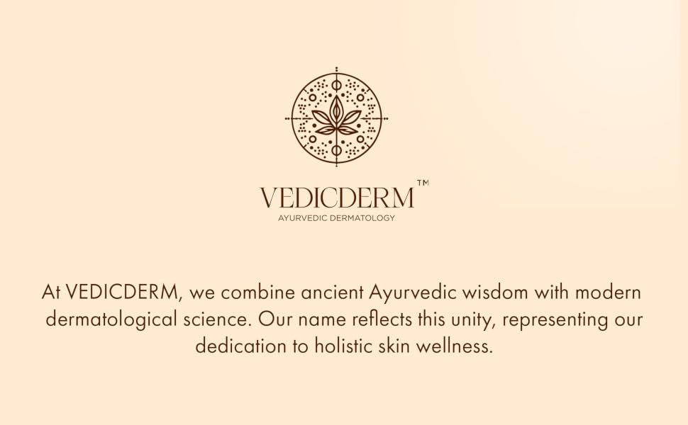 VEDICDERM Psoréa Cream with 2% Bakuchi Extract Skin Barrier Repair | Itching and Dryness Control | Natural, Chemical Free Formula for Psoriatic skin (200ml, Pack of 1)