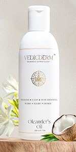 VEDICDERM Psoréa Cream with 2% Bakuchi Extract Skin Barrier Repair | Itching and Dryness Control | Natural, Chemical Free Formula for Psoriatic skin (200ml, Pack of 1)