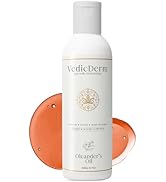 VEDICDERM Plasma Bamboo Charcoal Shampoo 200ml | Clinically Proven For Scalp Psoriasis, Dandruff & Sensitivity | Relieves Itching, Flaking & Dryness | SLS, Paraben & Irritants Free|Daily Hair Cleanser