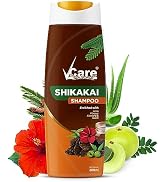VCare Hair Colour Shampoo for Men and Women, 180ml, Deep Brown | No Ammonia | Long Lasting Hair Color | 100% Grey Coverage | Easy To Use Hair Colour At Home