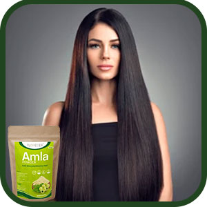 Florecer Amla Powder For Hair | Skin Care | Organic | Indian Gooseberry Powder | Hair Colour Black| Hair Mask-100 Gram