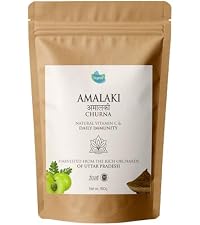 Vegetal Amalaki Churna 180g | Amla Powder from Uttar Pradesh Orchards | Natural Vitamin C, Immunity, Hair & Skin | 3rd Party Lab-Tested | FSSAI & AYUSH | 100% Pure