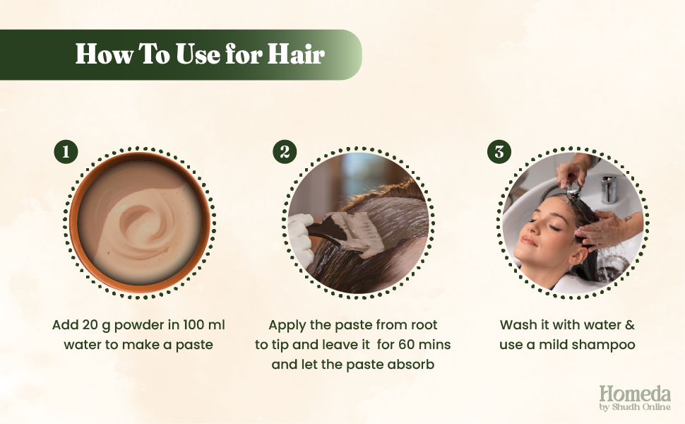 Shudh Online Dry Amla Powder for Hair Growth Organic (200 Grams) | Eating, Drinking - Amala Usirikaya | Avla Gooseberry Fruit Churna (Pure Seedless Edible)