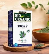 INDUS VALLEY Bio Organic 100% Natural Amla (Indian Gooseberry) Fruit Powder for Hair Growth, Skin Care, Drinking & Eating, Rich in Antioxidants – 100g