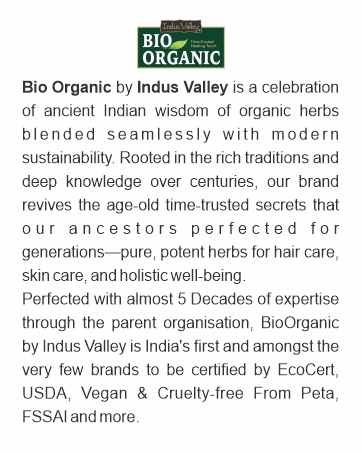 INDUS VALLEY Bio Organic 100% Natural Amla (Indian Gooseberry) Fruit Powder for Hair Growth, Skin Care, Drinking & Eating, Rich in Antioxidants – 100g