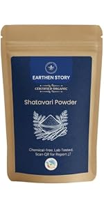 Earthen Story Certified Organic Amla Powder (200g) | Lab Tested for 270+ Pesticides | Indian Gooseberry (Nellikkai) Whole Fruit Powder for Immunity, Hair & Skin | Vitamin C Superfood