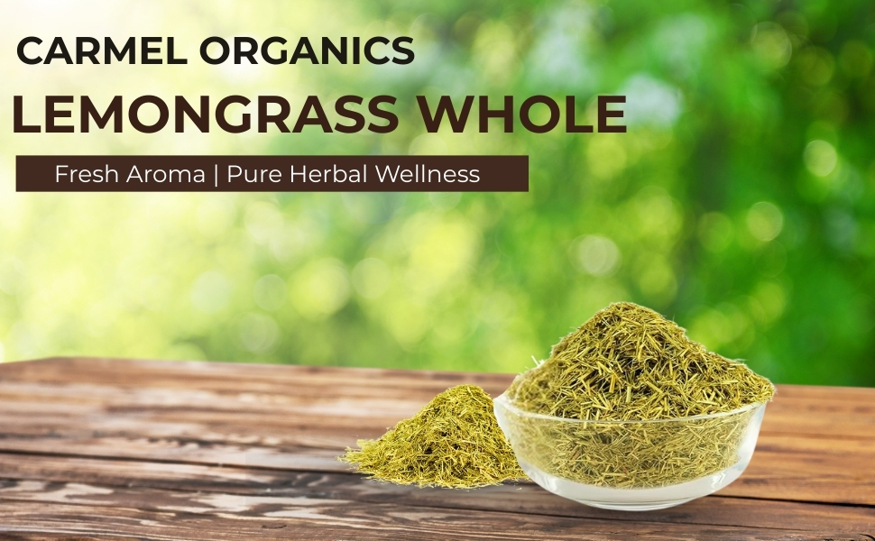 Carmel Organics Lemongrass Whole 100 Gram