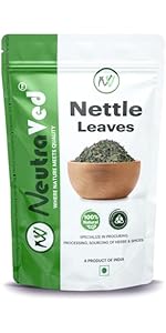 NeutraVed Lemongrass Tea Leaves (100g) | Dried Lemon Grass for Weight Management & Metabolism | Caffeine Free Herbal Tea for Digestion, Bloating & Thai Cuisine | Cymbopogon Citratus