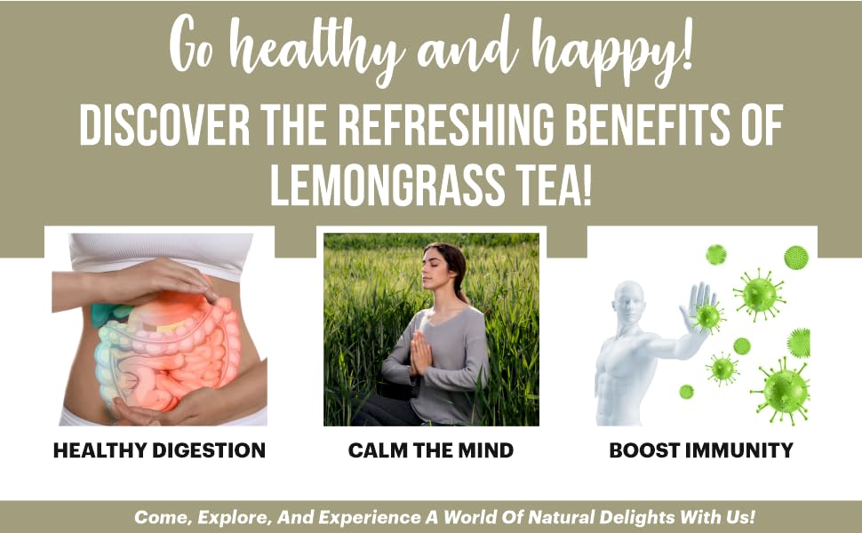 NeutraVed Lemongrass Tea Leaves (100g) | Dried Lemon Grass for Weight Management & Metabolism | Caffeine Free Herbal Tea for Digestion, Bloating & Thai Cuisine | Cymbopogon Citratus