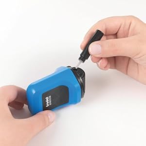 Trodat Identity Theft Protection Roller Stamp – Wide 1.0 Inch Coverage – Refillable Privacy Blocker for Labels, Documents – Anti-Fraud Ink Roller for Secure Information Concealment