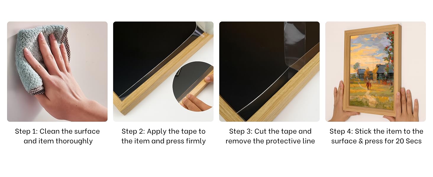 Zulaxy Double Sided Tape Heavy Duty for Wall, Strong Adhesive Transparent Nano Tape 3 Meter | Multipurpose Mounting Tape for Home, Office & Car Without Peeling Paint (Pack of 1)