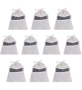 SOLSTICE Hanging Cotton Saree Covers/Bags of 30 x 18 (Inches) For Clothes Storage, Wardrobe Organizer (Hangers Are NOT Included) (Single Pocket - Pack of 6)