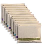 SOLSTICE Hanging Cotton Saree Covers/Bags of 30 x 18 (Inches) For Clothes Storage, Wardrobe Organizer (Hangers Are NOT Included) (Single Pocket - Pack of 6)