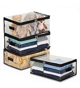 SOLSTICE Hanging Cotton Saree Covers/Bags of 30 x 18 (Inches) For Clothes Storage, Wardrobe Organizer (Hangers Are NOT Included) (Single Pocket - Pack of 6)