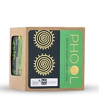 PHOOL LUXURY INCENSE Cones-Devotion Pack of 2- Tulsi & Jasmine | Special Pooja dhoop | 80 Dhoopsticks & Free 2 Dhoop Stand Inside