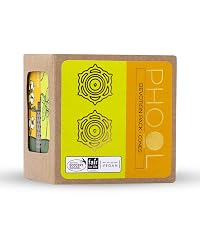 PHOOL LUXURY INCENSE Cones-Devotion Pack of 2- Tulsi & Jasmine | Special Pooja dhoop | 80 Dhoopsticks & Free 2 Dhoop Stand Inside
