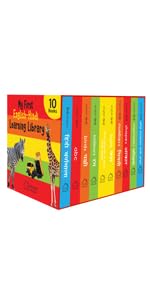 My First Learning Library Boxset For Kids (20 Board Books) | Ages 0–3 Years | Early Learning | Picture Book | Gift Set For Babies & Toddlers | Latest Edition | Abc | Numbers | Fruits | Animals & More