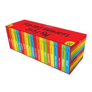 My First Learning Library Boxset For Kids (20 Board Books) | Ages 0–3 Years | Early Learning | Picture Book | Gift Set For Babies & Toddlers | Latest Edition | Abc | Numbers | Fruits | Animals & More