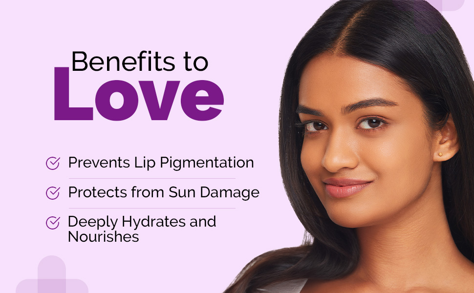 The Derma Co 1% Kojic Acid Lip Balm with Alpha Arbutin & Hyaluronic Acid with SPF 50 - 4.5g