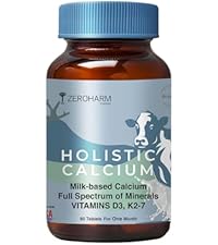 ZEROHARM Iron, Zinc, Folic Acid & Vitamin B12 Tablets | Curry Leaves, Guava, Acerola Cherry | Boosts Hemoglobin Levels | Antioxidant & Immunity Support | Iron Supplement for Men, Women | 60 Tablets