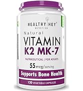 HealthyHey Nutrition Magnesium Glycinate Supplement High Absorption for Sleep, Cramps, & Nerves Health - 120 Vegetable Capsules
