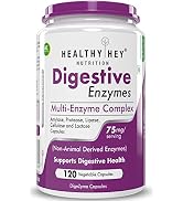 HealthyHey Nutrition Magnesium Glycinate Supplement High Absorption for Sleep, Cramps, & Nerves Health - 120 Vegetable Capsules