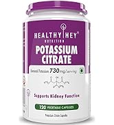 HealthyHey Nutrition Magnesium Glycinate Supplement High Absorption for Sleep, Cramps, & Nerves Health - 120 Vegetable Capsules