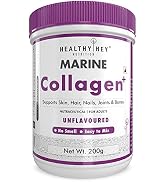 HealthyHey Nutrition Magnesium Glycinate Supplement High Absorption for Sleep, Cramps, & Nerves Health - 120 Vegetable Capsules