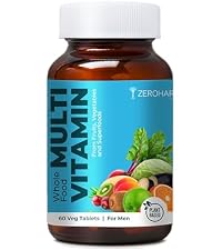 Zeroharm B-Complex Pro with Vitamin D3 & K2-7 | Vitamin B-Complex With B1, B2, B3, B5, B6, B9 & Vit B12 | Plant-Based Supplement | Supports Energy & Immunity For Men and Women | 60 Veg Capsules