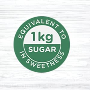 Sugar Free Green Stevia Pouch 400 g |100% Plant based Natural Sweetener | Equivalent to Sweetness from 1Kg Sugar | 100% Natural Stevia leaves| Sweet like Sugar but with zero calories