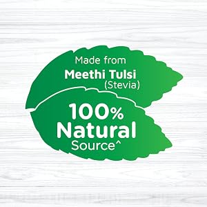 Sugar Free Green Stevia Pouch 400 g |100% Plant based Natural Sweetener | Equivalent to Sweetness from 1Kg Sugar | 100% Natural Stevia leaves| Sweet like Sugar but with zero calories