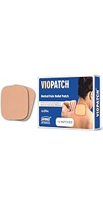 Viopatch Knee Patch for Pain Relief - 10 Patch  | Instant & Long Lasting Relief from Knee Pain | All Natural Ingredients | No Side Effects