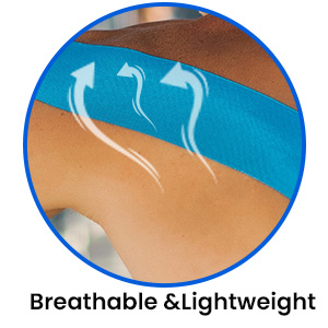 Boldfit Kinesiology Tape for Physiotherapy Kinesio Tape for Sports Injury Pain Relief Muscle Tape for Shoulder, Wings, Arms, Ankle K Taping Waterproof Athletic Tape for Pain Support -2 Inch Beige