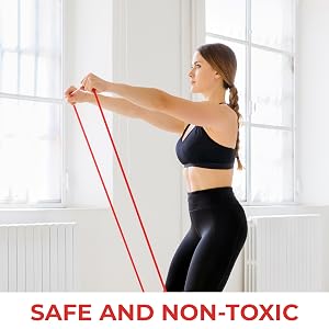 Boldfit Resistance Bands Mini Loop Set (Pack of 5) Hip Toning Exercise for Gym Booty Belt Latex Theraband for Fitness, Multicolor, (RMiniloop1)