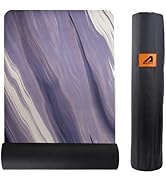 Boldfit Yoga Belt for Women and Men - Yoga Strap for Stretching with Extra Safe Adjustable D-Ring Buckle - Durable and Comfy Texture - Perfect for Your Yoga Session - 6 Feet, Purple