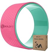 Boldfit Yoga Belt for Women and Men - Yoga Strap for Stretching with Extra Safe Adjustable D-Ring Buckle - Durable and Comfy Texture - Perfect for Your Yoga Session - 6 Feet, Purple