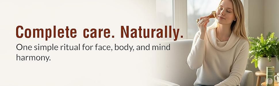 Livronic® Face Acupoint Kansa Wand 2-in-1 Natural | Bronze Face, Body & Foot Massager | Teak Wood Handle | Detoxification, De-Puffing & Deep Relaxation (Both Side Kansa Vatki)
