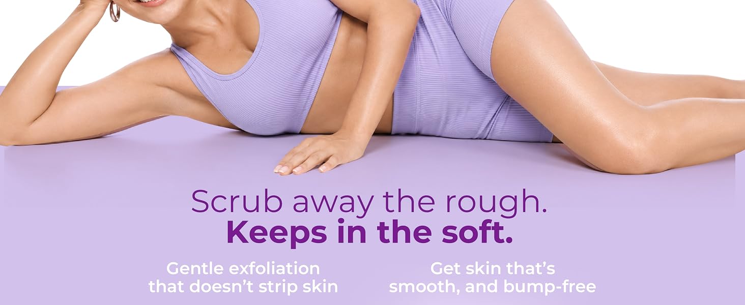 Hula Hoop Exfoliating Body Wash with 2% Salicylic Acid & Zinc PCA | Reduces Body Acne, Strawberry Legs & KP | Exfoliates & Hydrates to Reveal Smooth & Bump-Free Skin | 250ml